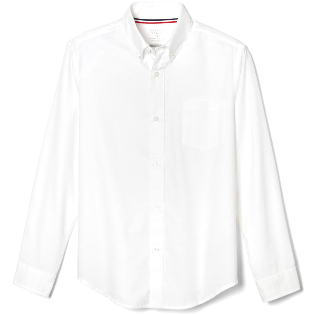 French Toast Boys 4-7 Long Sleeve Oxford Shirt
