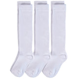 Piccolo Hosiery Girls School Uniform Knee-High Sock, Pack of Three