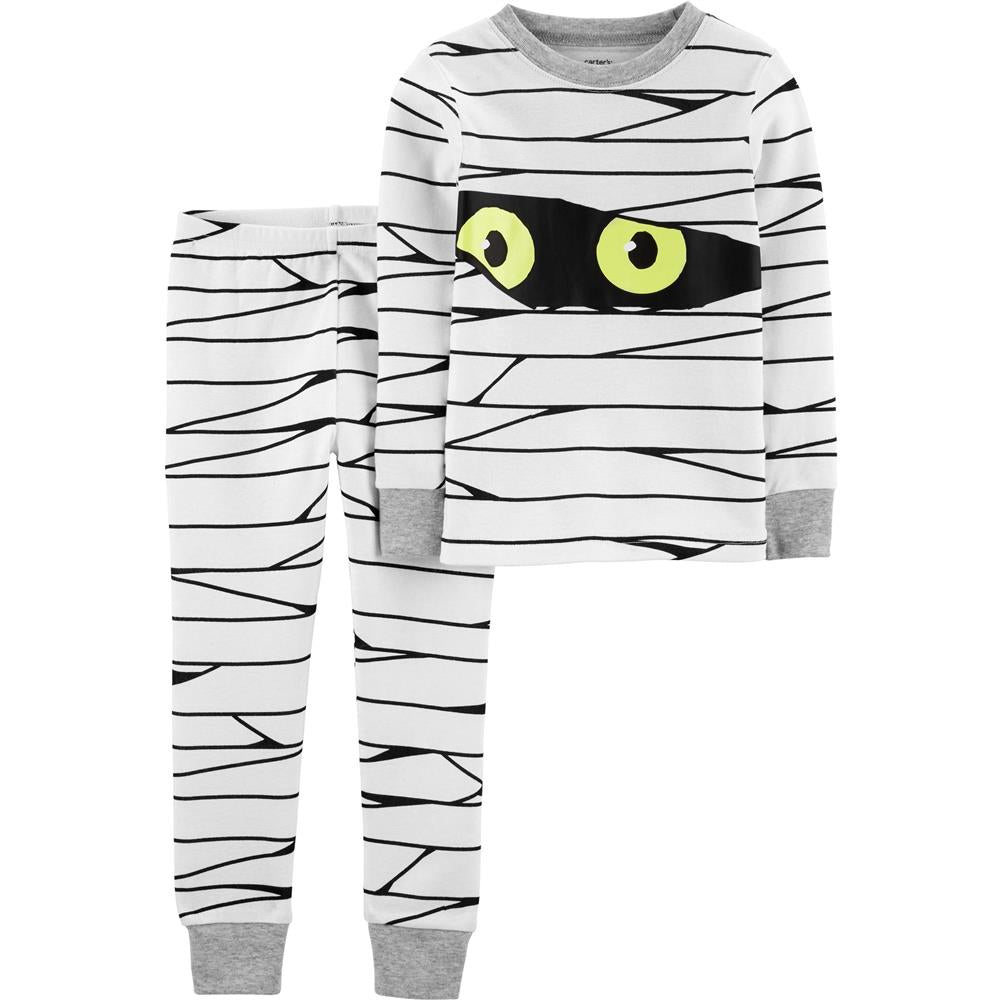 Carters Boys 2T-5T Mummy Cotton Pajama Set – S&D Kids