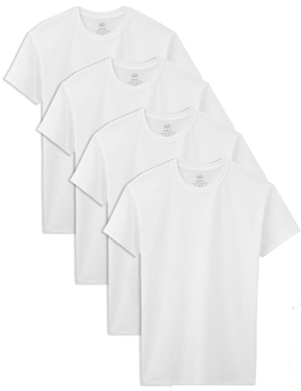 Fruit of the Loom Boys Crew T-Shirt - 4 Pack