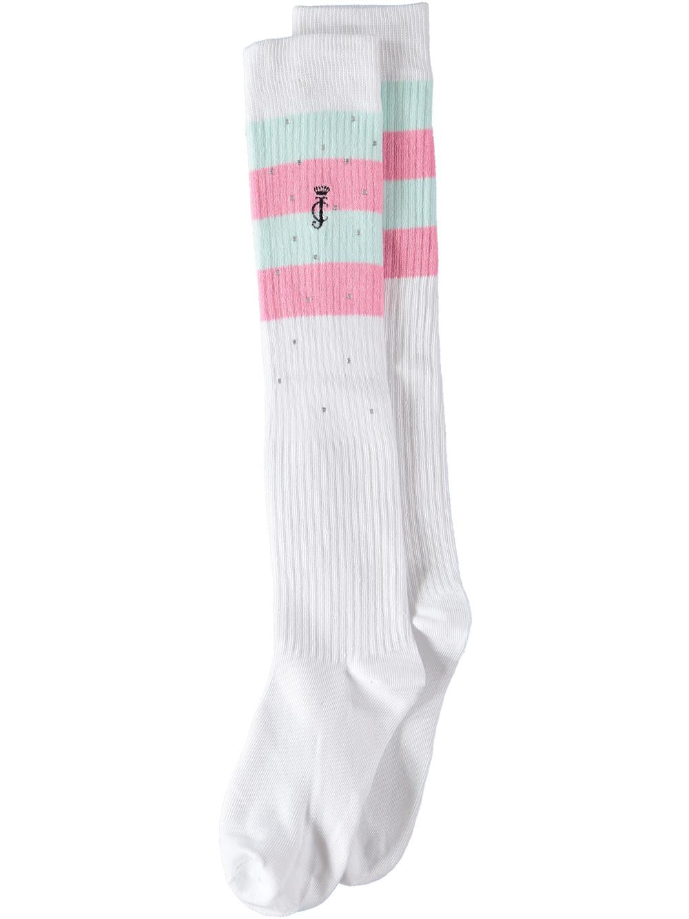 Juicy Couture Girls 7-16 Knee High Socks, 1 Pair