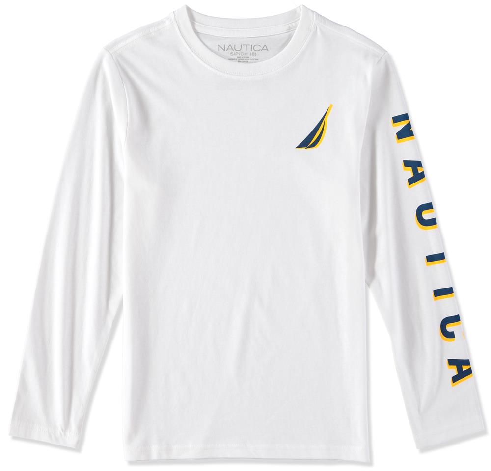 4-7 Long Sleeve Stack Logo T-Shirt Kids