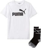 PUMA Boys 4-7 Short Sleeve T-Shirt and Sock Set