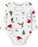 Carters Santa Bodysuit