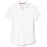 French Toast Short Sleeve Bow Pocket Polo Shirt