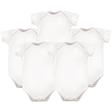 Luvable Friends Luvable Friends 5 Pack Baby Boy Cotton Bodysuits