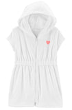 Carters Girls 2T-5T Hooded Swim Cover-Up
