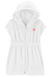 Carters Girls 2T-5T Hooded Swim Cover-Up