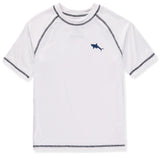 Big Chill Boys 2T-4T Shark Rash Guard Short Sleeve
