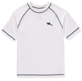 Big Chill Boys 8-20 Shark Rash Guard Short Sleeve
