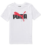 PUMA Boys 8-20 Cat Logo T-Shirt