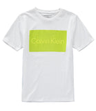 Calvin Klein Boys 8-20 Short Sleeve Stamp Logo T-Shirt