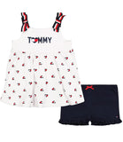 Tommy Hilfiger Girls 12-24 Months Sleeveless Tank Short Set