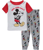 Disney Boys 12-24 Months Mickey Mouse Pajama Set
