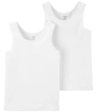 Carters Girls 2-14 2-Pack Cotton Cami Tanks