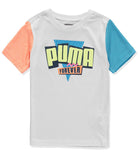 PUMA Boys 8-20 Pieced Logo T-Shirt