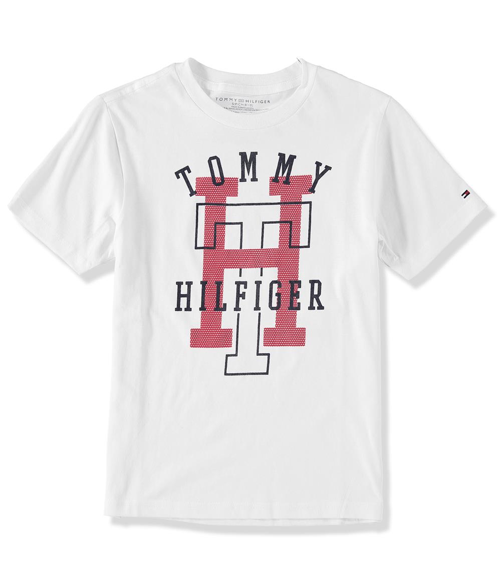 Tommy Hilfiger Boys 8-20 Short Sleeve Stamp T-Shirt