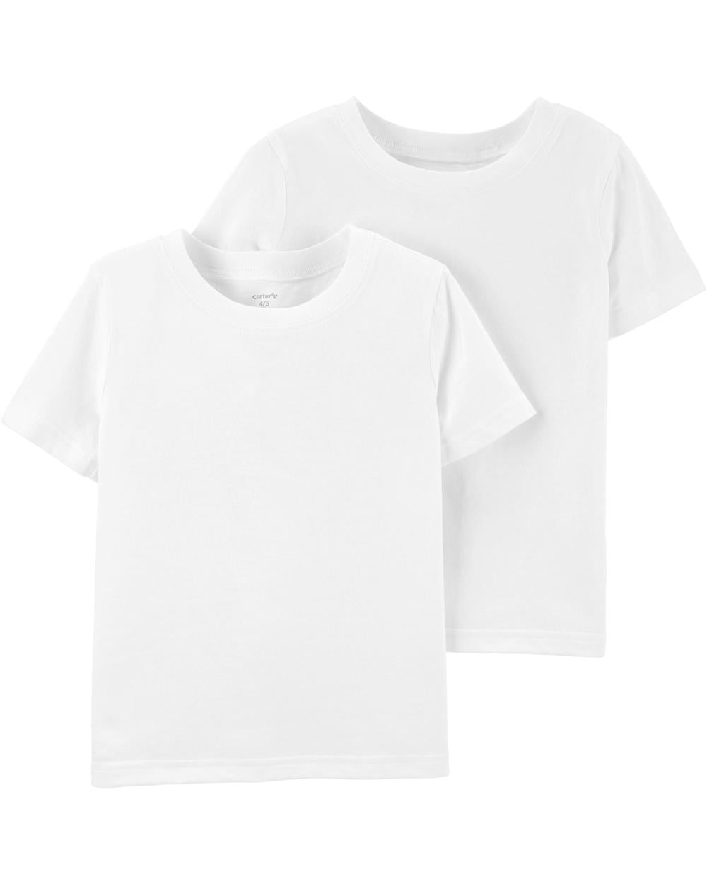 Carters Boys 2-14 2-Pack Cotton Undershirts