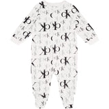 Calvin Klein Boys 0-9 Months Footed Sleep and Play Coverall