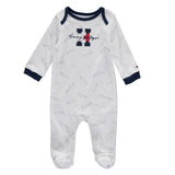 Tommy Hilfiger Boys 0-9 Months Tommy Long Sleeve Sleep and Play