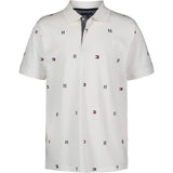 Tommy Hilfiger Boys 4-7 Flag Print Polo Shirt