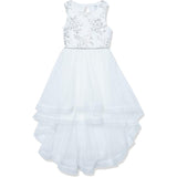Speechless Girls 7-16 Maxi Dress with Wide Ribbon Hem