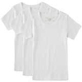 Cyndeelee Girls 2-14 Cotton Short Sleeve T-Shirts, 3-Pack