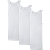 Fruit of the Loom Mens Big & Tall A-Shirt Undershirts, 3-Pack