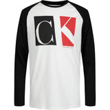 Calvin Klein Boys 4-7 Long Sleeve Raglan T-Shirt
