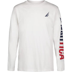 ☆ NAUTICA ☆ARCH LONG SLEEVE T-SHIRTS fine_WHT_301920-621034_medium.