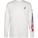 Nautica Boys 4-7 Icon Sleeve Long Sleeve T-Shirt