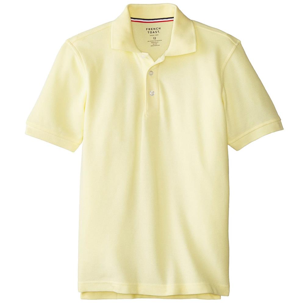 French Toast Boys 2T-4T Short Sleeve Pique Polo