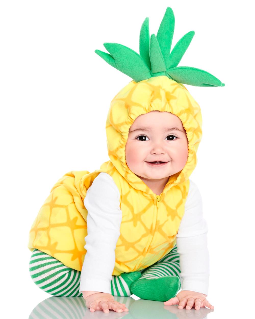Carters Girls 0-9 Months Pineapple Bubble Halloween Costume