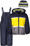 London Fog Boys 12-24 Months Colorblock Snowsuit with Hat