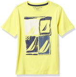 Nautica Boys 4-7 Tile Logo T-Shirt