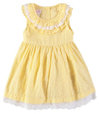 Bonnie Baby 0-24 Months Ruffled Kimberly Eyelet Dress