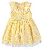 Bonnie Jean Girls 2T-4T Ruffled Kimberly Eyelet Dress