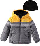 London Fog Boys 8-20 Striped Puffer Jacket