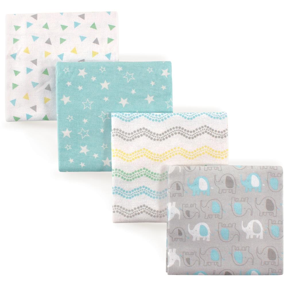 Luvable Friends Baby Cotton Flannel Receiving Blankets