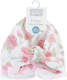 Hudson Baby Girls Turban Cotton Headwraps