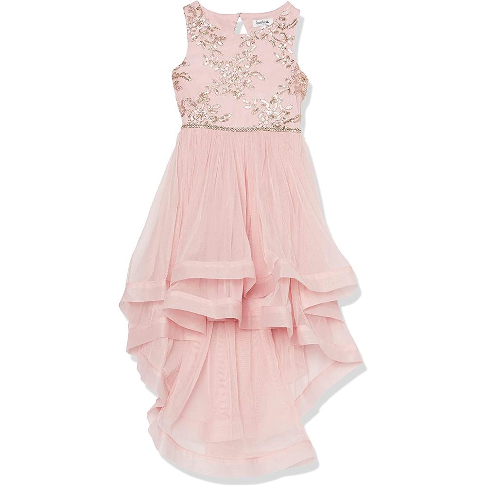 speechless pink dress Speechless Junior 5 Dusty Rose Light Pink Sleeveless Hi Low Long Dress NWT CH84